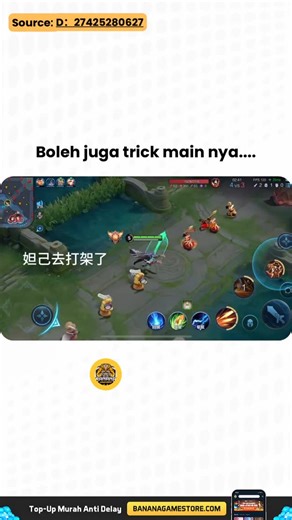Honor of Kings Update 🇮🇩 on Instagram: "Sebuah ide bagus😹 Source: TikTok / Tertera Kalian bisa beli token HOK di @bananagamestore melalui website www.bananagamestore.com link pembelian sudah mimin cantumkan dibio guys, Sikattt👌 #honorofkings #honorofkingsindonesia #hok #hokindo #honorofkingsid #honorofkingsglobal #honorofkingsupdate #topuphok #tokenhok #tokenhonorofkings #topuphonorofkings #meme #memehok"