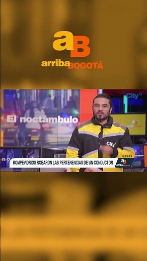 Red light, smashed window, and a chase: how this case in Bogotá ended | CityTv | ArribaBogotá