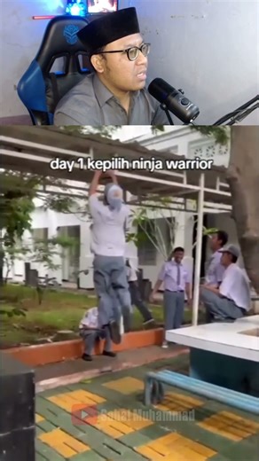 DAY 1 kepikih ninja warior⁉️#shorts