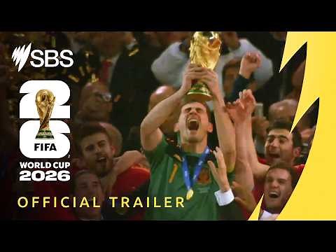 FIFA World Cup 2026™ | Official Trailer | LIVE, FREE and EXCLUSIVE on SBS & SBS on Demand