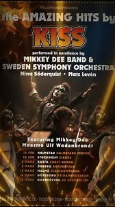 SWEDEN! 🎤 PRESSRELEASE HOLGERHUND LIVE PRESENTERAR: THE AMAZING HITS BY KISS Rockens mäktigaste låtar möter symfoniorkesterns kraft! När rock möter symfoni uppstår magi. Våren 2026 intar THE AMAZING HITS BY KISS Sveriges konsertscener – en spektakulär rockshow där de största låtarna av KISS framförs tillsammans med en full symfoniorkester. Resultatet blir en unik upplevelse där rockens kraft möter orkesterns storslagenhet. Bakom dirigentpulten står Ulf Wadenbrandt, känd för sina energifyllda sy