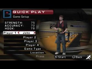 Brunswick Bowling PSP Gameplay HD