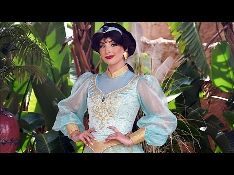 Princess Jasmine Distanced Meet & Greet at The Morocco Pavilion in Epcot, Walt Disney World 2021