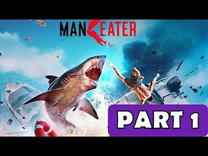 MANEATER - 100% Walkthrough No Commentary - Part 1 [PS4 PRO]