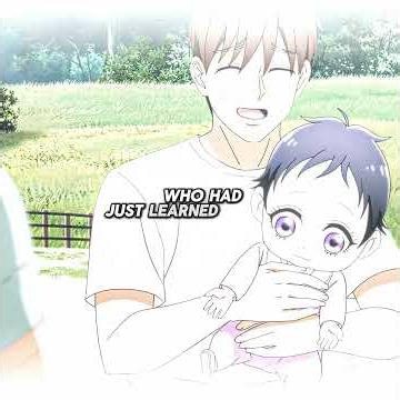 This little boy was scared of mirror and painted it black #anime #shortsfeed #animation #manga