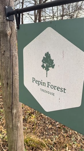 @pepinforesttreehouse GIVEAWAY! 🪾🌙📖☕️ Who’s ready for a relaxing stay in Wisconsin’s Driftless Region?! This is a one-of-a-kind stay in the trees…designed to relax and enjoy nature. Only minutes away from the cute town of Pepin, Wisconsin. End your day with a cracking bonfire or unwind beneath the moon 🌙 and stars in the treehouse hot tub. Your peaceful treehouse escape is waiting. Enter now! GIVEAWAY STAY FOR JAN 2-5th 2026. Enter here 🪾Like post and follow @pepinforesttreehouse & @ashleyk