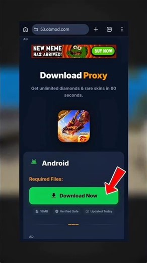 😱 Free Proxy Server Setup in Just 2 Minutes!⚡ #trending #freefire #shortsfeed #shots #gaming