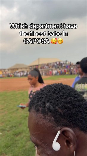 I want to know the department that have the finest babe in school#gaposastudents #gatewaypolytechnicsaapade #gaposa