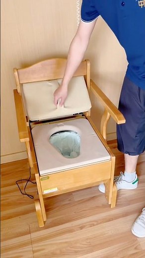 Automatic Wrapping Commode Chair | Must-Have for Elderly Homes #shorts