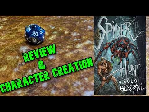 SPIDER HUNT | Review | Character Creation