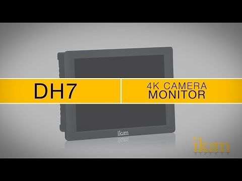 Ikan DH7 7 Inch 4K Signal Support 1920 x 1200 HDMI On-Camera Field Monitor