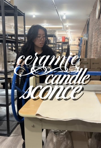 Creating a Unique Ceramic Candle Sconce