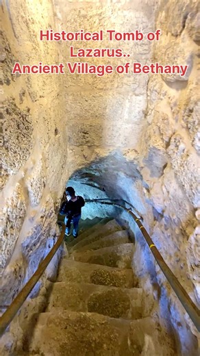 97K views · 6.4K reactions | Tomb of Lazarus… The friend of Jesus who raised him from the dead… Ancient village of Bethany | Visit Israel From Your Home | Facebook