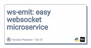 ws-emit: easy websocket microservice