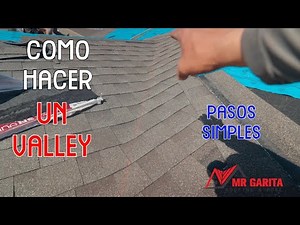 HOW TO DO A VALLEY (ROOFING CLASS)