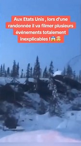 88K views · 461 reactions | AUX ÉTATS-UNIS, LORS D’UNE RANDONNÉE, UN HOMME FILME DES ÉVÉNEMENTS INEXPLICABLES (PARANORMAL) | Ghost Investigations | Facebook