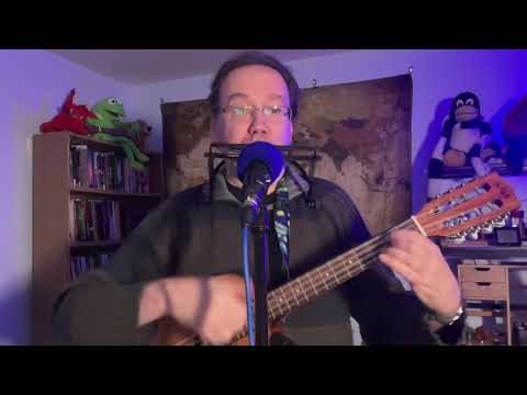 Dance In The Rain (original song on an 8 string baritone ukulele)