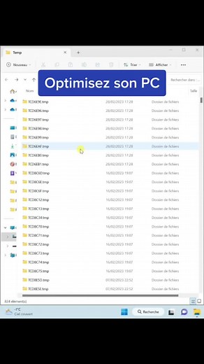 💻 Optimisez son PC en supprimant les fichiers temporaires #astucepc #cool