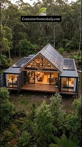 We’ve been getting so many requests for this container design/plans — and it’s clear why. It blends modern living with that timeless container-home character everyone loves. 🏡✨ If you’re exploring container homes, our starter plans are a perfect first step. | EcoModular Container Builds