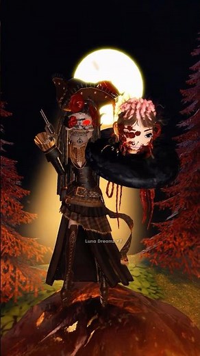BEST WAY TO USE THE TROLL HEAD? Horror Outfit Idea 🏴‍☠️ #dresstoimpress