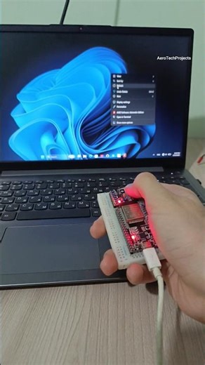 Air Mouse #airmouse #esp32 #mpu6050 #gyroscope #electronics #arduino #projects #tech #coding #esp