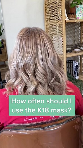 How Often Should I Use the K18 Mask?