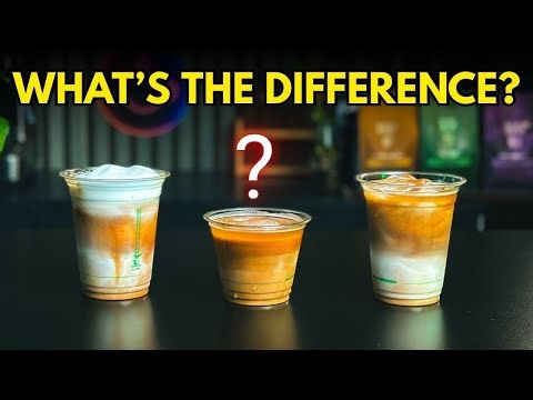 Iced Latte vs Iced Cappuccino vs Iced Flat White (Barista Explains the Difference)