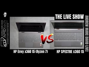 HP Envy x360 15 (Ryzen 7) (2020) vs. HP Spectre x360 15 (2020) | Dell XPS 17 and More!