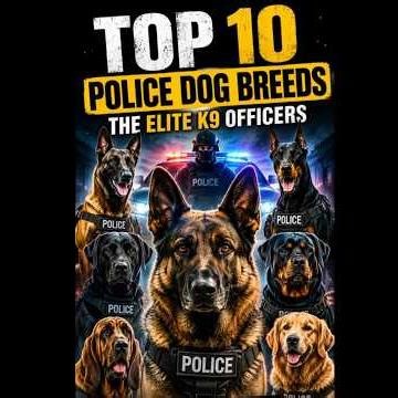 10 Most Powerful Police Dogs in the World 🚨 (K9 Units Explained).