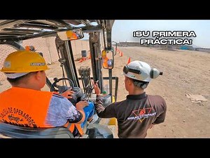 How to Operate a Forklift Step by Step.. PRACTICE #01 (01-03-2026)