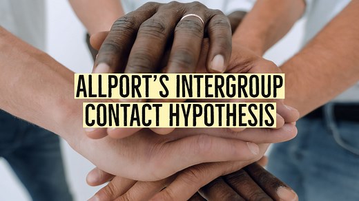 Contact Hypothesis [Intergroup Contact Theory]