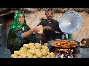 Potato Curry Recipe | Cozy Village Cooking | Winter Comfort Food