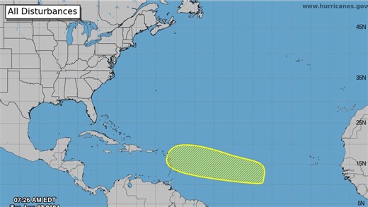 Hurricane season is picking back up as NHC tracks two tropical waves, one disturbance