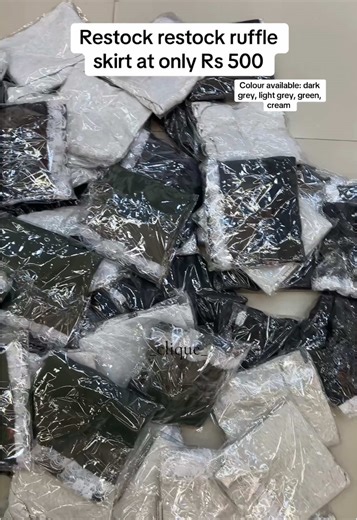 Affordable Ruffle Skirt Available for Rs 500