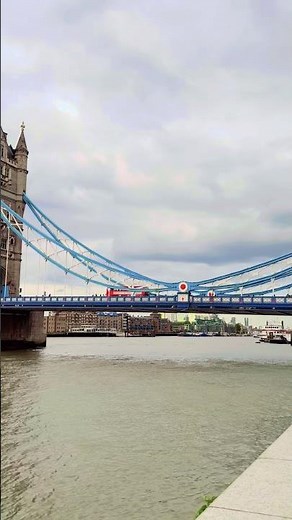 Must Visit London! 🦁 Tower Bridge 🌉 The BEST View in London! Tower Bridge #Shorts