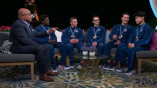 U.S. men 'emptied out the tank' for gymnastics bronze