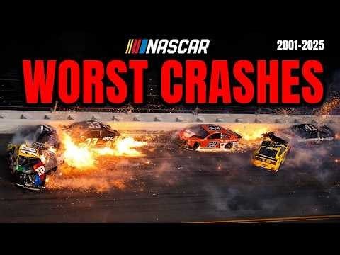 NASCAR Worst Crash Every Year (2001–2025)
