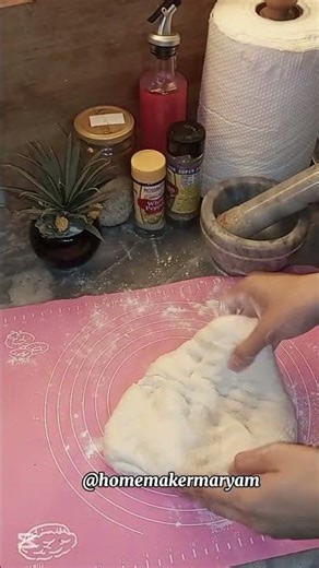 How to make Shawarma /pita bread at home INo Oven Shawarma Pita Bread #fypシ #recipe #shawarma #short