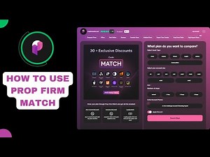 How to Purchase a prop account through Prop Firm Match