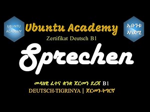 Sprechen | B1 | Prüfungstraining