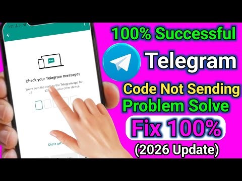 How To Fix Telegram Not Sending Code (2026 Update) | HowTo Fix Code Sent To Telegram App Problem