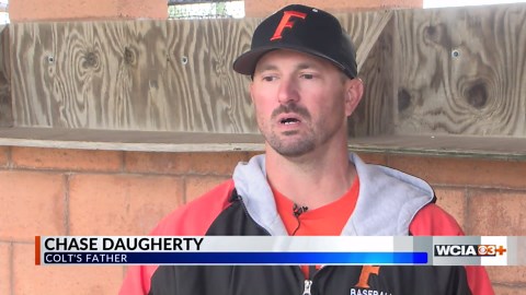 Fisher baseball player wins trip to World Series