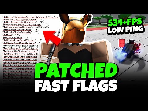 NEW Patched Bloxstrap Fast Flags Settings for Roblox! (FPS BOOST + LOW PING)