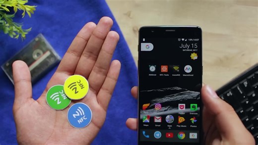 RFID 215 NFC Mini Rewritable Tag 213 NFC Chip Paper Roll 10mm with Rewritable Sticker