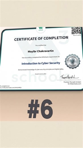 moyibr on Instagram: "Stop scrolling! ⛔️ Agar tum 2026 mein job, internship ya promotion chahte ho — ye 6 FREE certificates tumhara resume instantly boost kar denge. 🔥 Resume ko TOP 1% banana hai? Toh ye reel bilkul miss mat karna 🚀 Is reel mein bataya gaya hai 6 bilkul FREE certificates jo tumhe AI, Python, Machine Learning, Cloud aur Cyber Security jaise high-demand skills sikhaate hain — bina ek rupaya kharch kiye 💯 👨‍🎓 Beginners | Students | Freshers | Working Professionals Sab ke liye