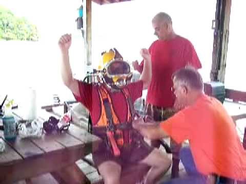 Kirby Morgan Dive Helmet Training