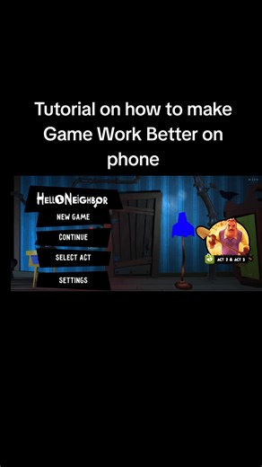 Hello neighbor tutorial on mobile better gameplay #helloneighbor #tutorial