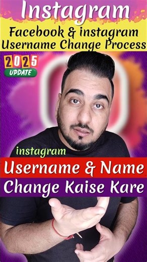Username and Name kaise Change Kare #instagram #facebook #username #name