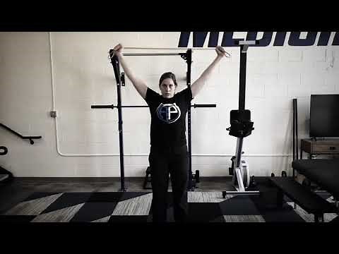 Overhead Band Pull Aparts