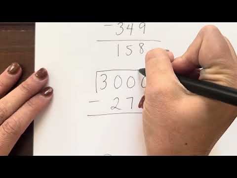 Box Method of Subtraction with Regrouping Across Zeros, Subtracting Strategies 3rd - 4th Grade Math